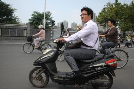 The main mode of transport in Nanjing