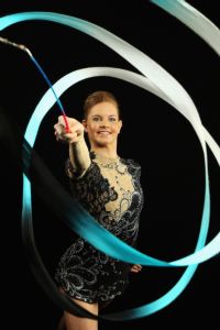 Janine Murray set for rhythmic competition