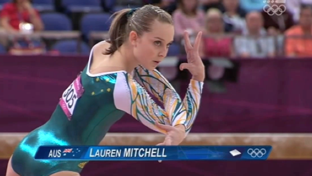 Lauren Mitchell - Gymnastics Day 2 London 2012