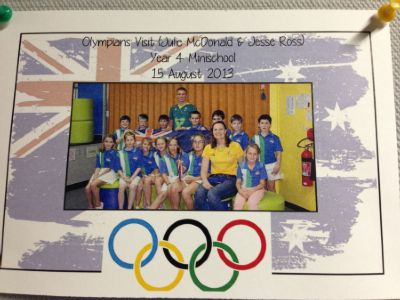 2013 Olympians return to Longreach, QLD