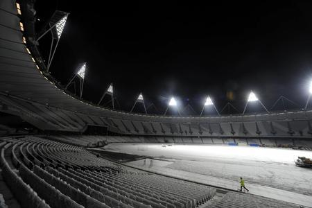 Olympic Stadium Lights - Dec 2010