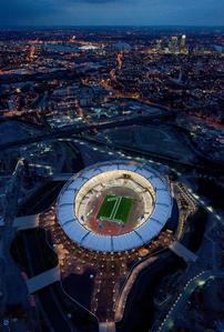 One Year Out - Olympic Stadium Lights