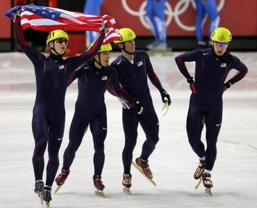 USA's bronze medallists