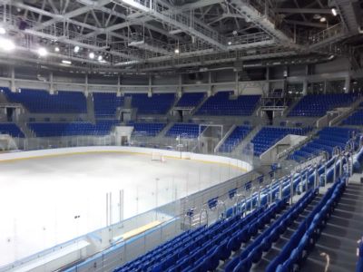 Shayba Arena hosts the Ice Hockey