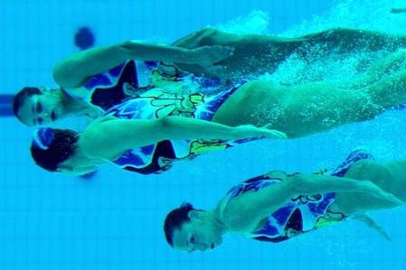 Spanish synchronized swimming team