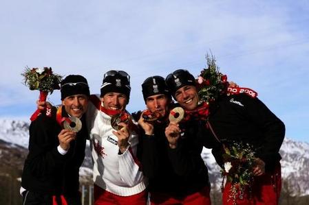 Austrian team catch the gold medal