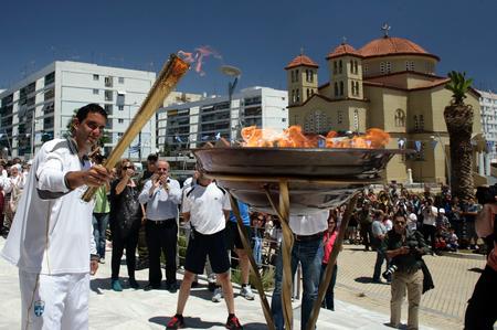 Torch Bearers Reach Out To Peristeri