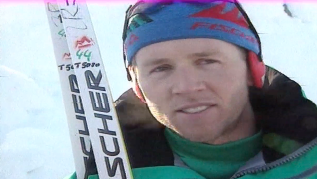 Cross-country skier Anthony Evans feature