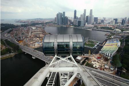 View over Singapore