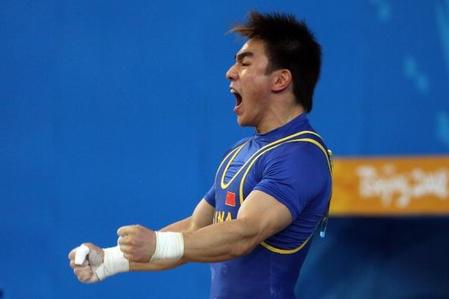 Gold medallists Hui Liao