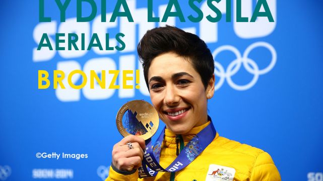 Sochi 2014 - Lydia Lassila Aerials Bronze