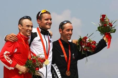 Men's Triathlon medallists