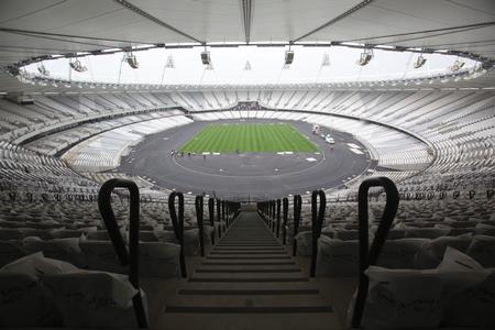 Inside the Olympic Stadium - March 2011