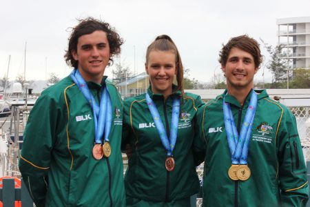 Australian Pacific Games sailing medallists