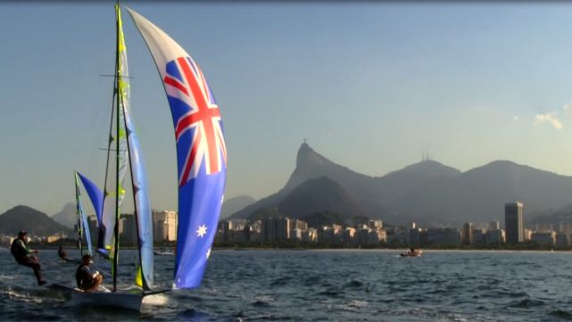 Aussie sailors test Rio waters