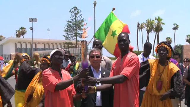 Journey of the Youth Olympic Flame - Dakar