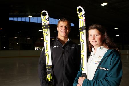 Skicross stars Millar and Legget