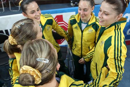 Australia's Gold Gymnastics Team