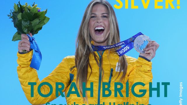 Sochi 2014 - Torah Bright silver