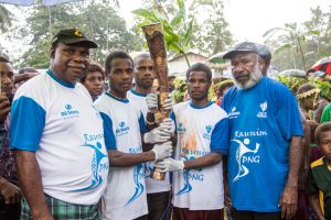 Port Moresby 2015 baton relay