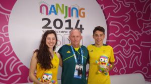 Modern Pentathlon team in Nanjing