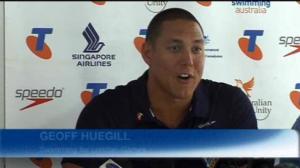 Huegill vows to swim in London