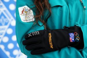 Competition wear, Hannah Trigger wears XTM glove