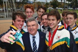 IOC President Thomas Bach Visits Sydney