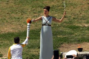 Lighting Ceremony Of The Olympic Flame