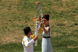 Lighting Ceremony Of The Olympic Flame