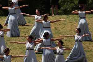 Lighting Ceremony Of The Olympic Flame