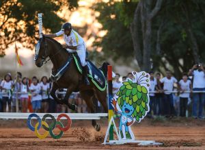 Olympic Torch Arrives in Brasilia