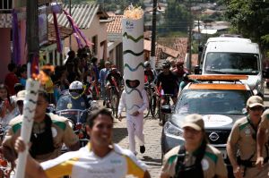 Olympic Torch Relay Around Brazil