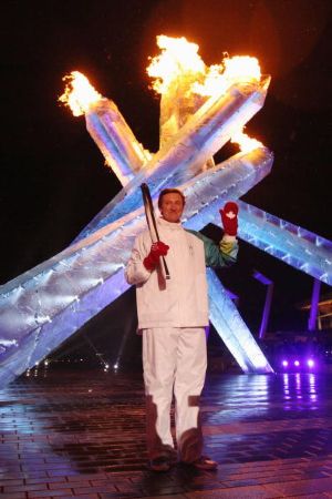 Vancouver 2010- lighting of the Olympic Cauldron.