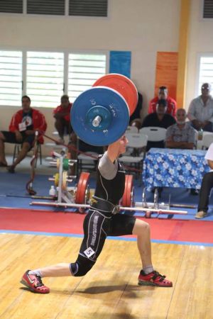 Aydan McMahon lifts his way to Nanjing