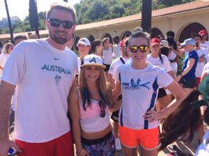 Australians celebrate Olympic Day in Olympia
