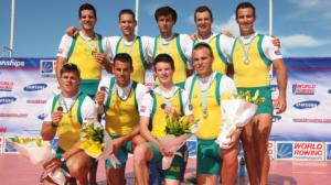 Men's eight cox looks to London