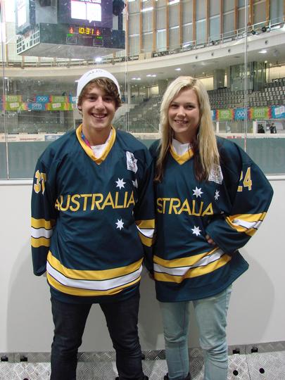 australian ice hockey jersey