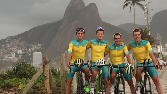 Australian Olympic Road Cyclists won't be defeated by a tough course