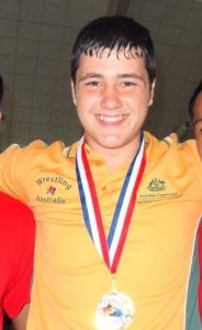 Ben Pratt at the Oceania Championships earlier in 2014