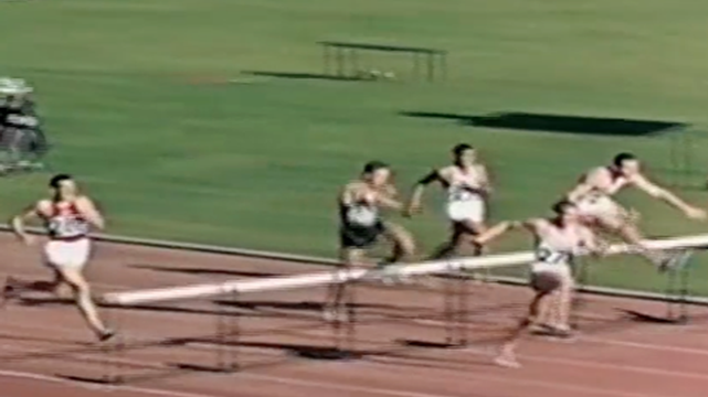 Athletics: Men's 400m Hurdles Melbourne 1956