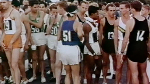 Athletics: Men's Marathon Rome 1960 Ian Sinfield