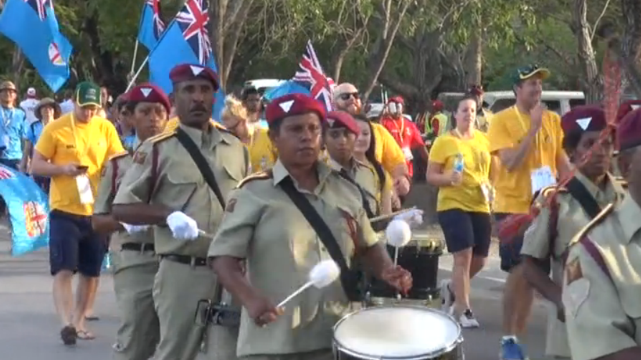 Aussies march into Port Moresby