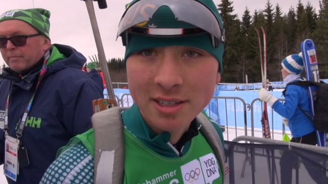 Morton and Mahon take on world's best in biathlon
