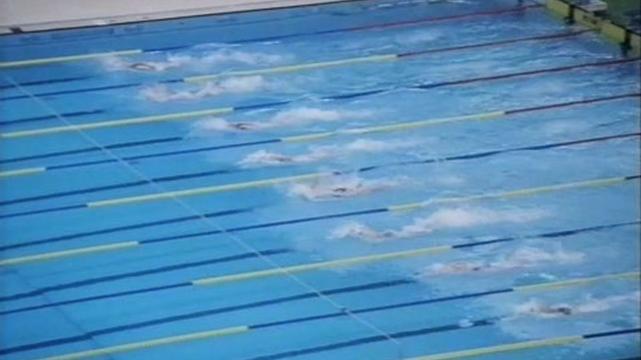 Karen Van Wirdum competes in the 50m freestyle at Seoul 1988