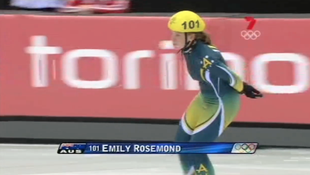 Emily Rosemond 1500m short track skating