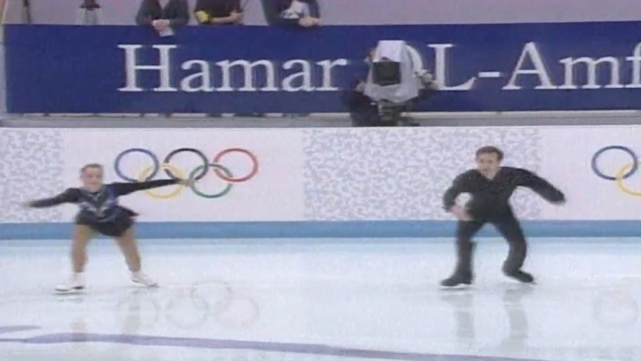 Danielle McGrath (Carr) and Stephen Carr - Figure skating pairs (final round)
