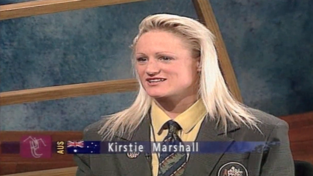 Aerial skier Kirstie Marshall interview