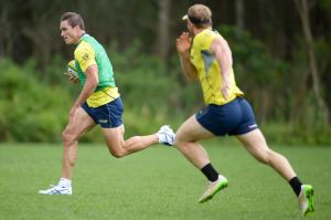Australian Men's Rugby Sevens Training Session