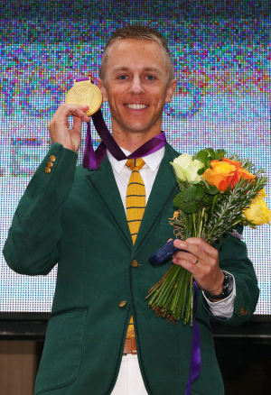 Jared Tallent Gold Medal Presentation